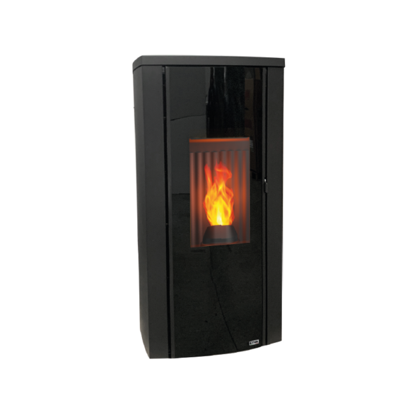 Poêle à granulés étanche (sortie dessus concentrique) Cristallo Silenzio Up 9.2 kw ETNA Luxe – Image 3
