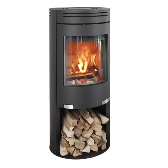 Poêle à bois ADURO 1.4 noir, 6 kW