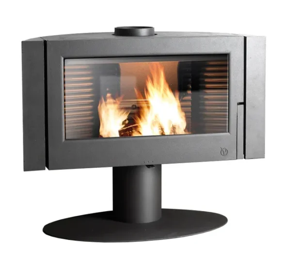 Poêle à bois INVICTA Antaya anthracite, 12 kW